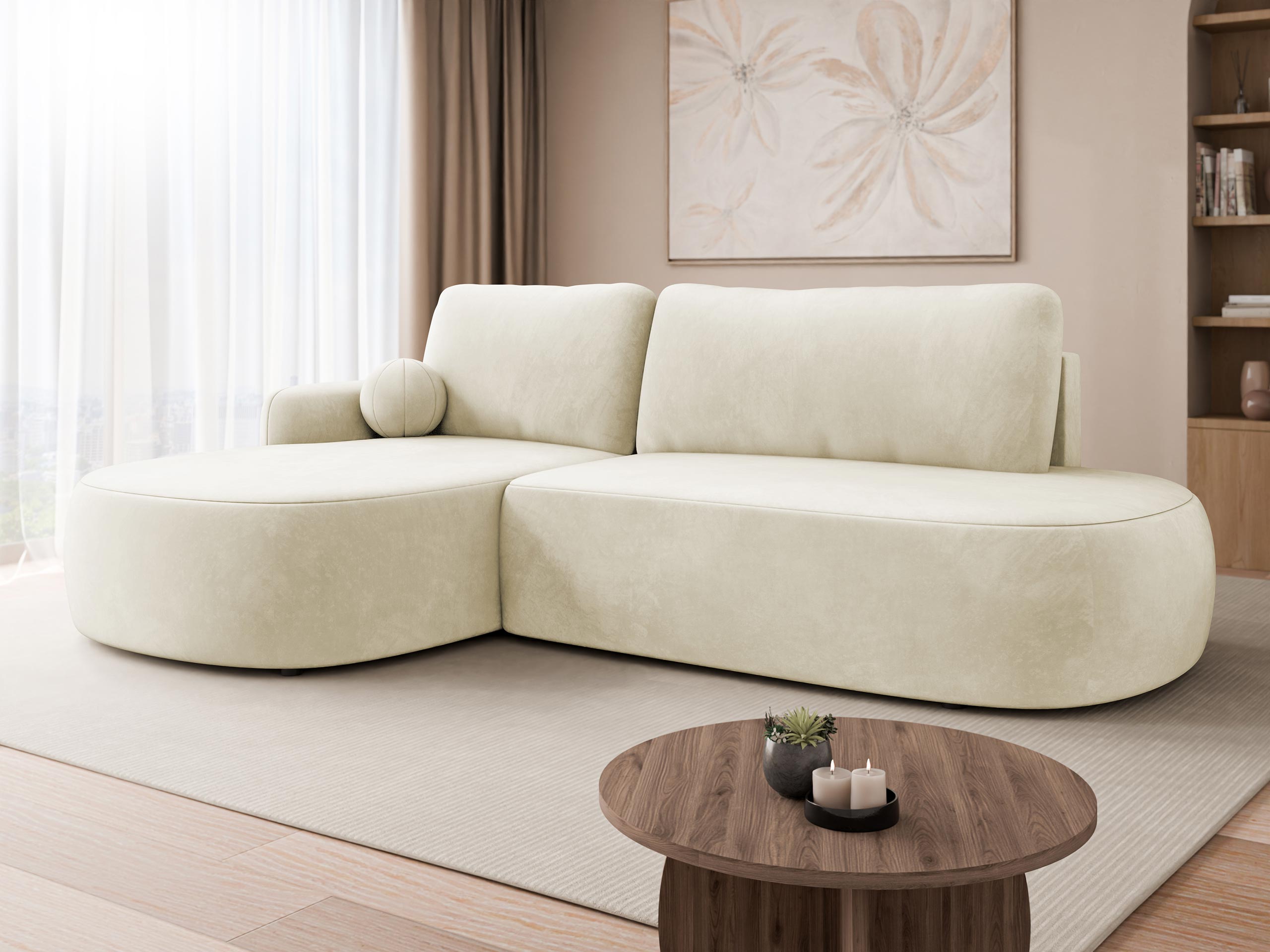 Horn­sófi Comfivo Popis I (Magic Velvet 2250)