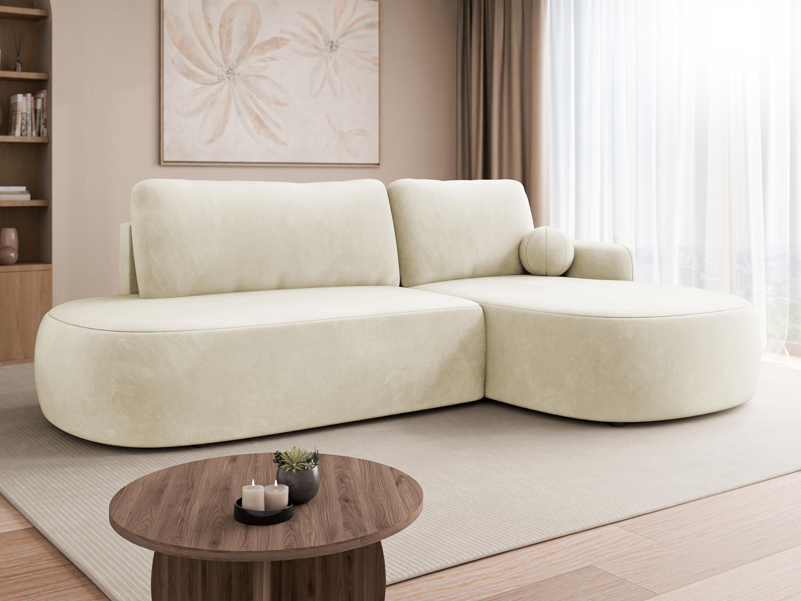 Horn­sófi Comfivo Popis I (Magic Velvet 2250)