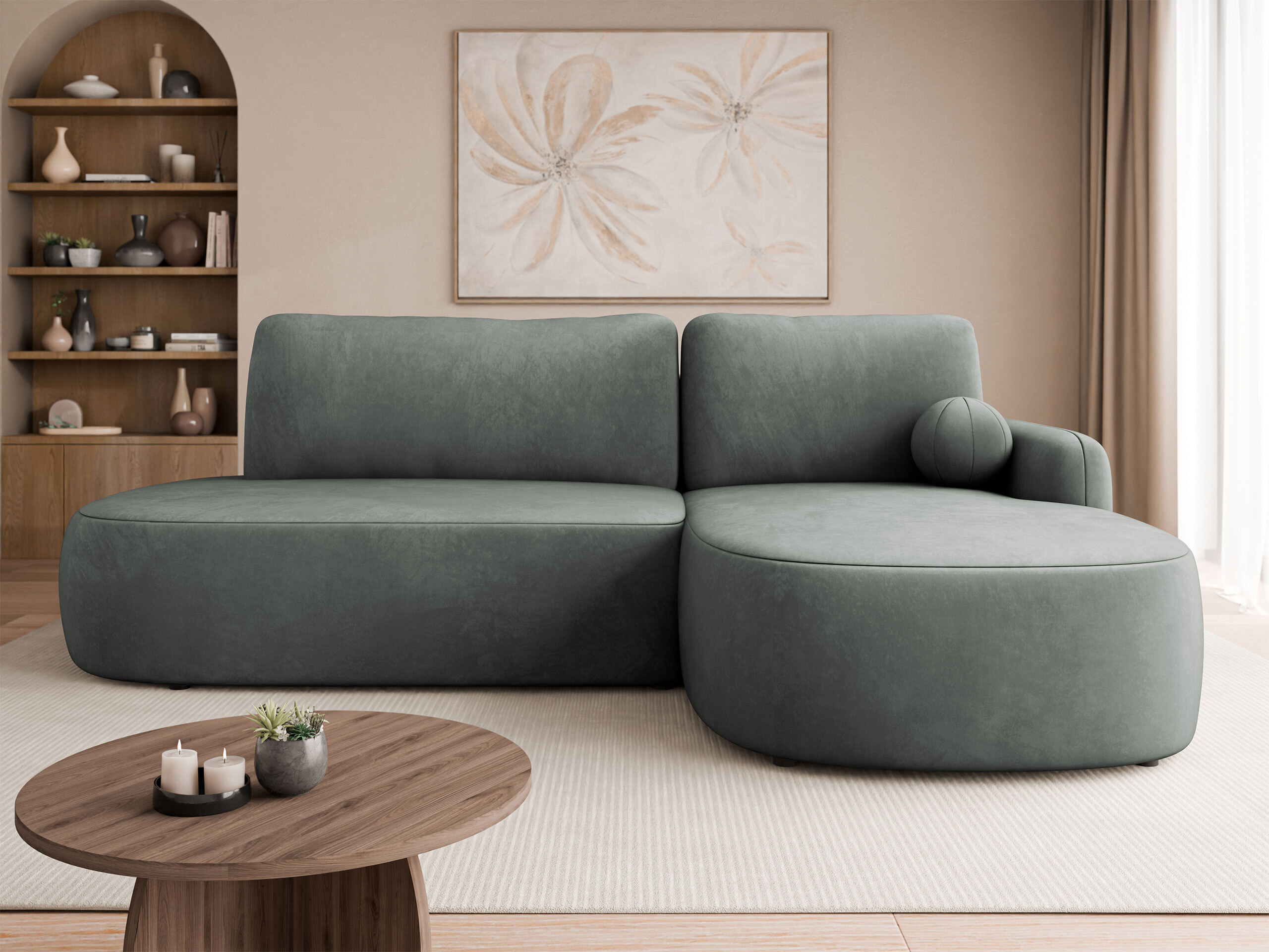 Horn­sófi Comfivo Popis I (Magic Velvet 2217)