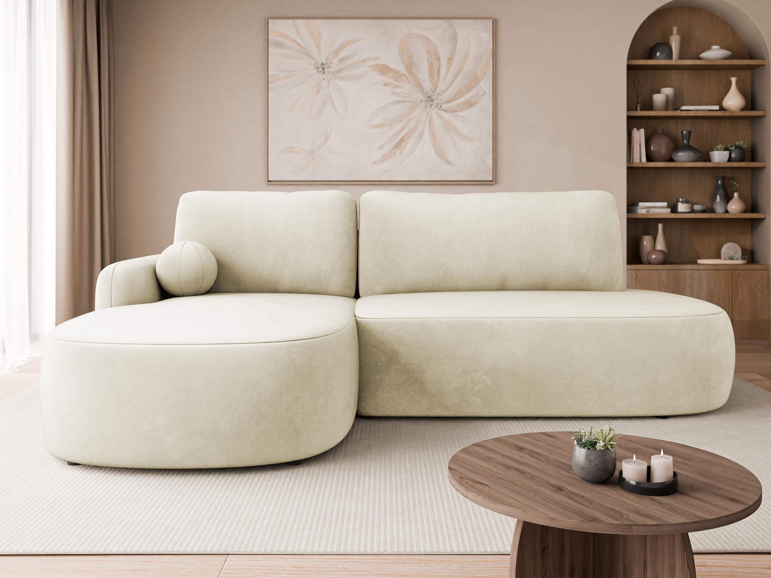 Horn­sófi Comfivo Popis I (Magic Velvet 2250)