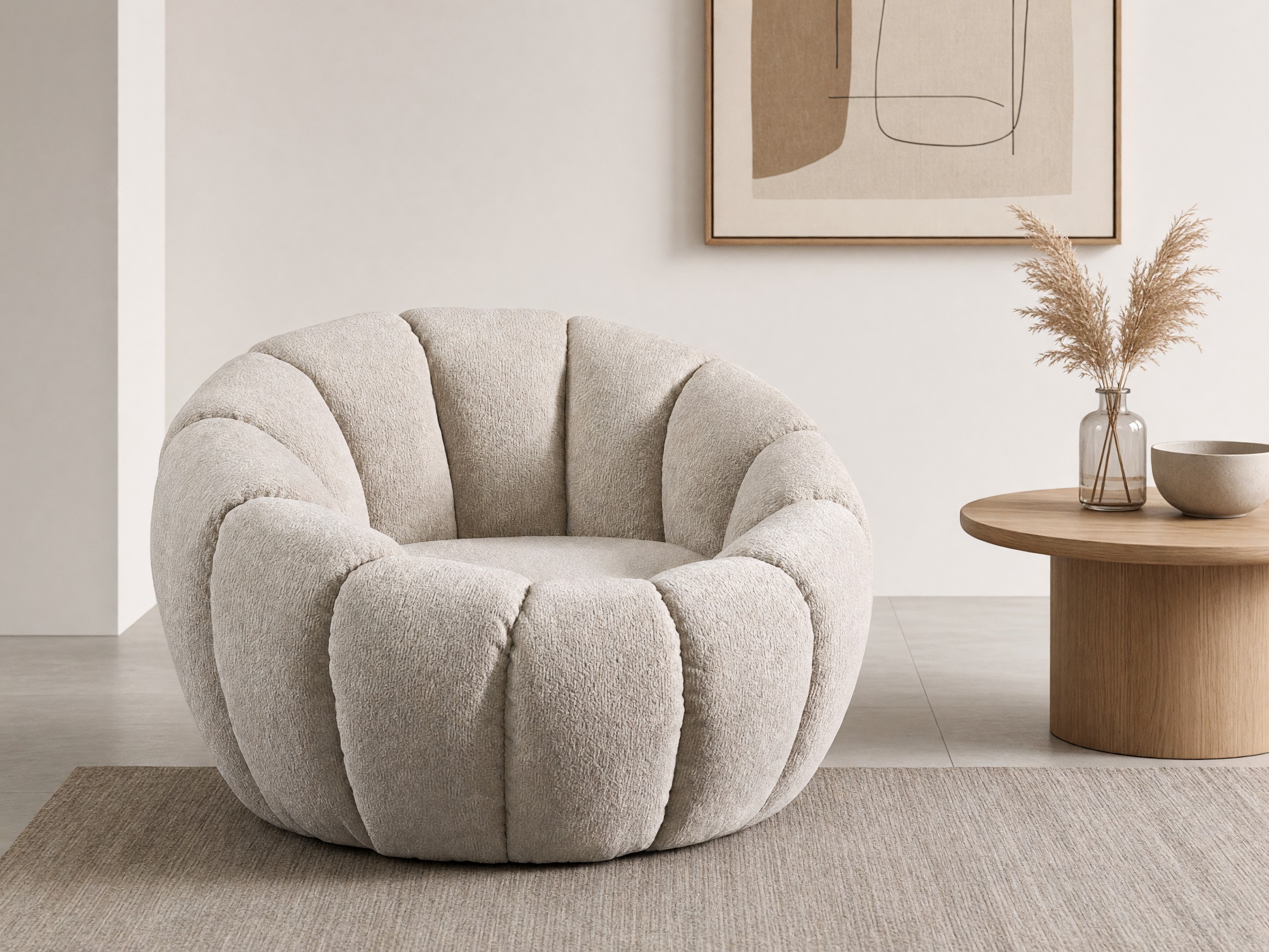 Hægindastóll Houston Lana (Beige)