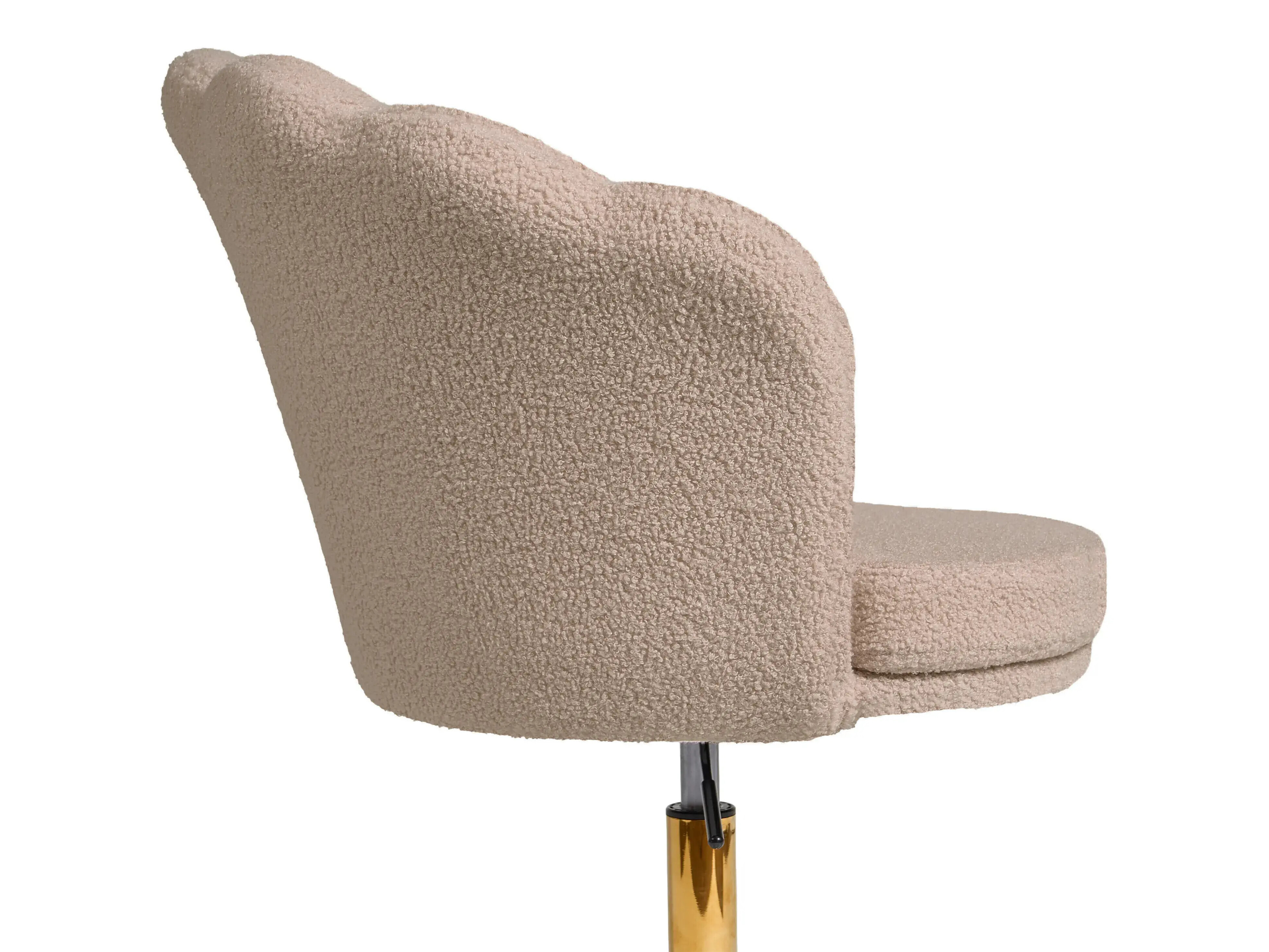 Skrifstofustóll Berwyn 991 (Beige + Gylltur)