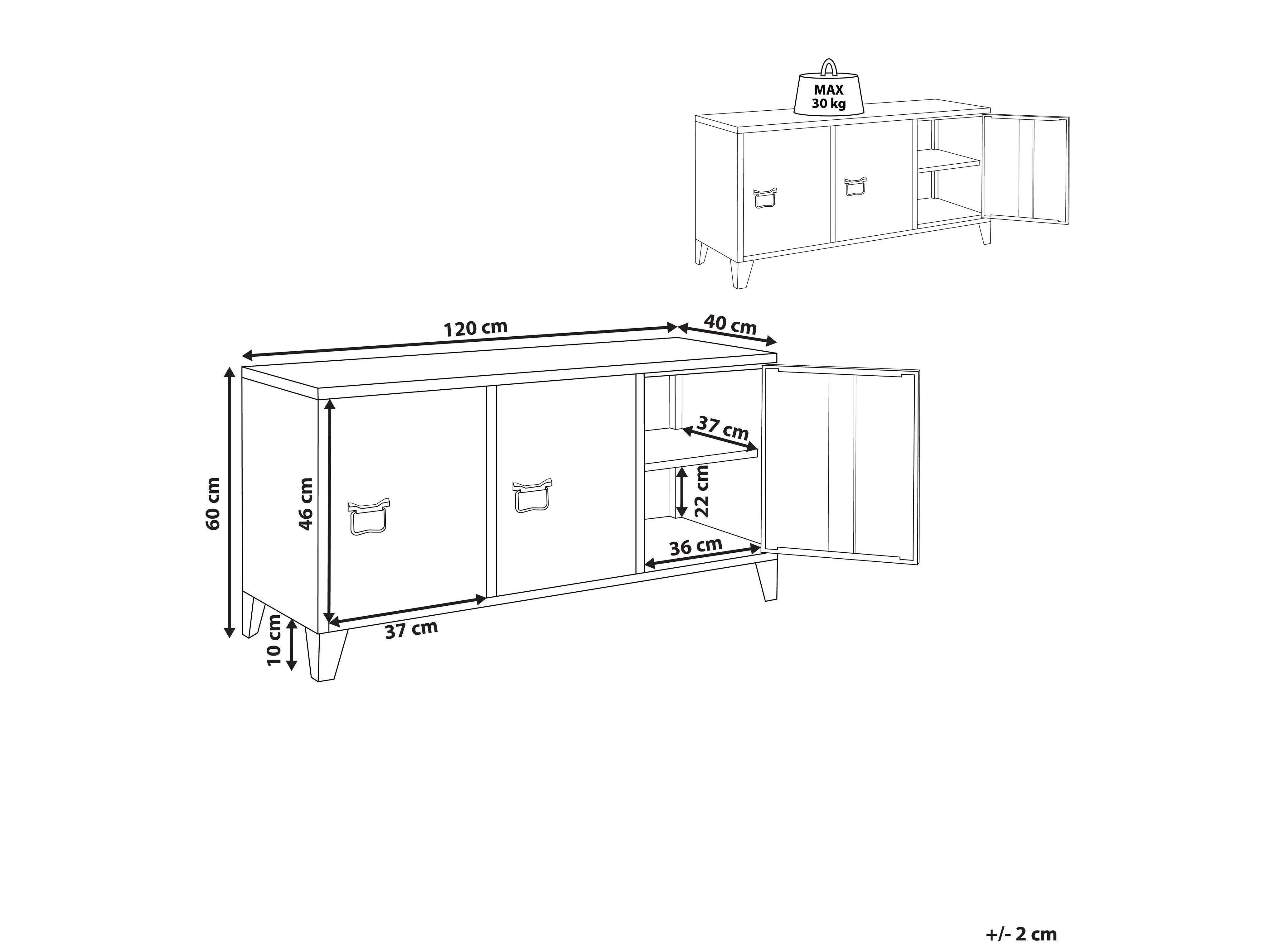 Skenkur Sovelu 106 (Beige)