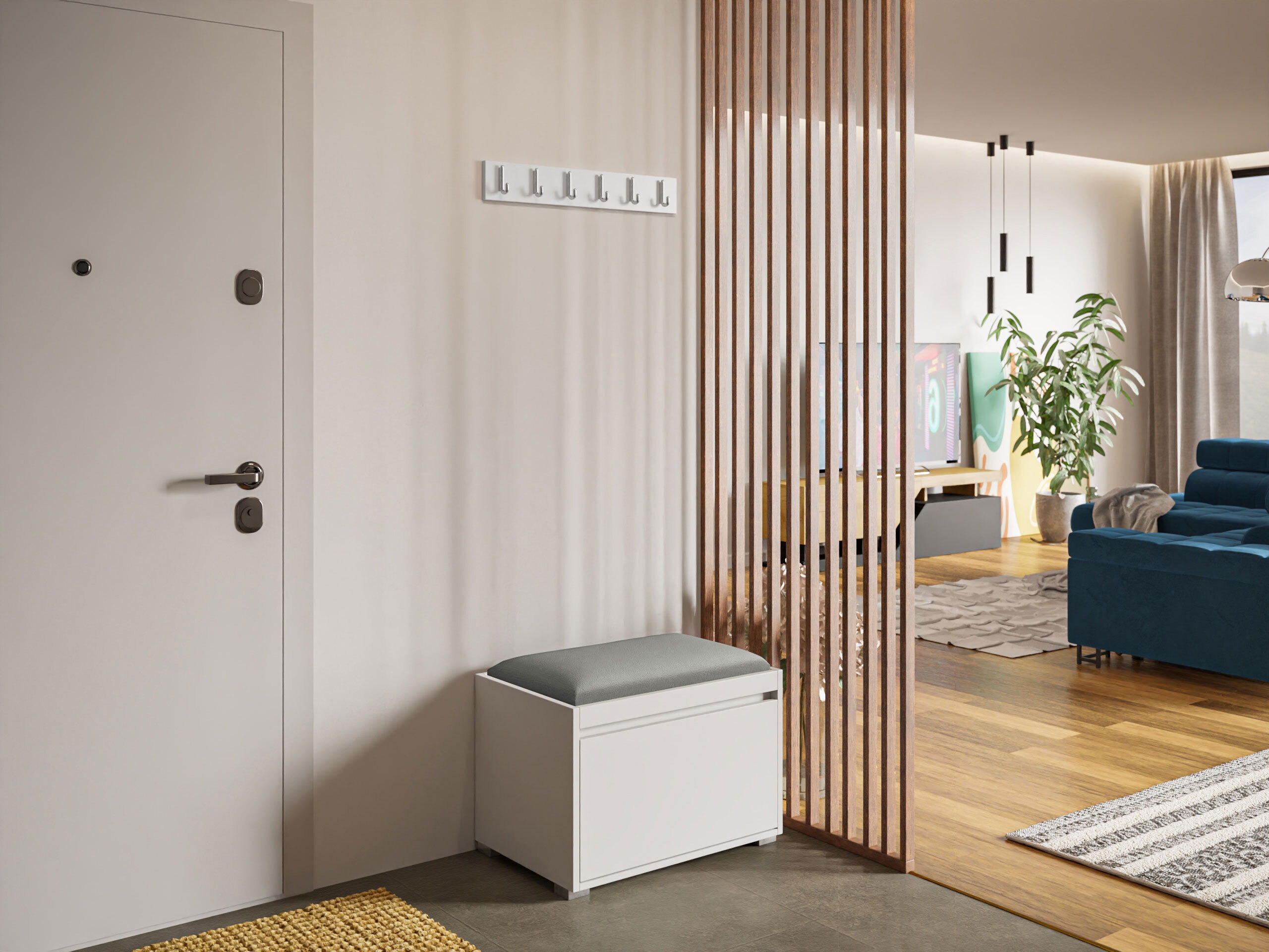 Forstofusett Comfivo Pinus VIII (Hvítur + Polo 894)