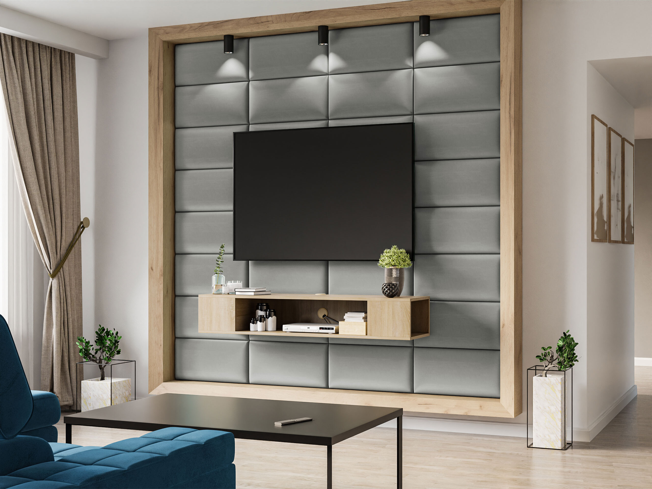 Mjúk veggplata Comfivo Ovis (Polo 894) (60x30)