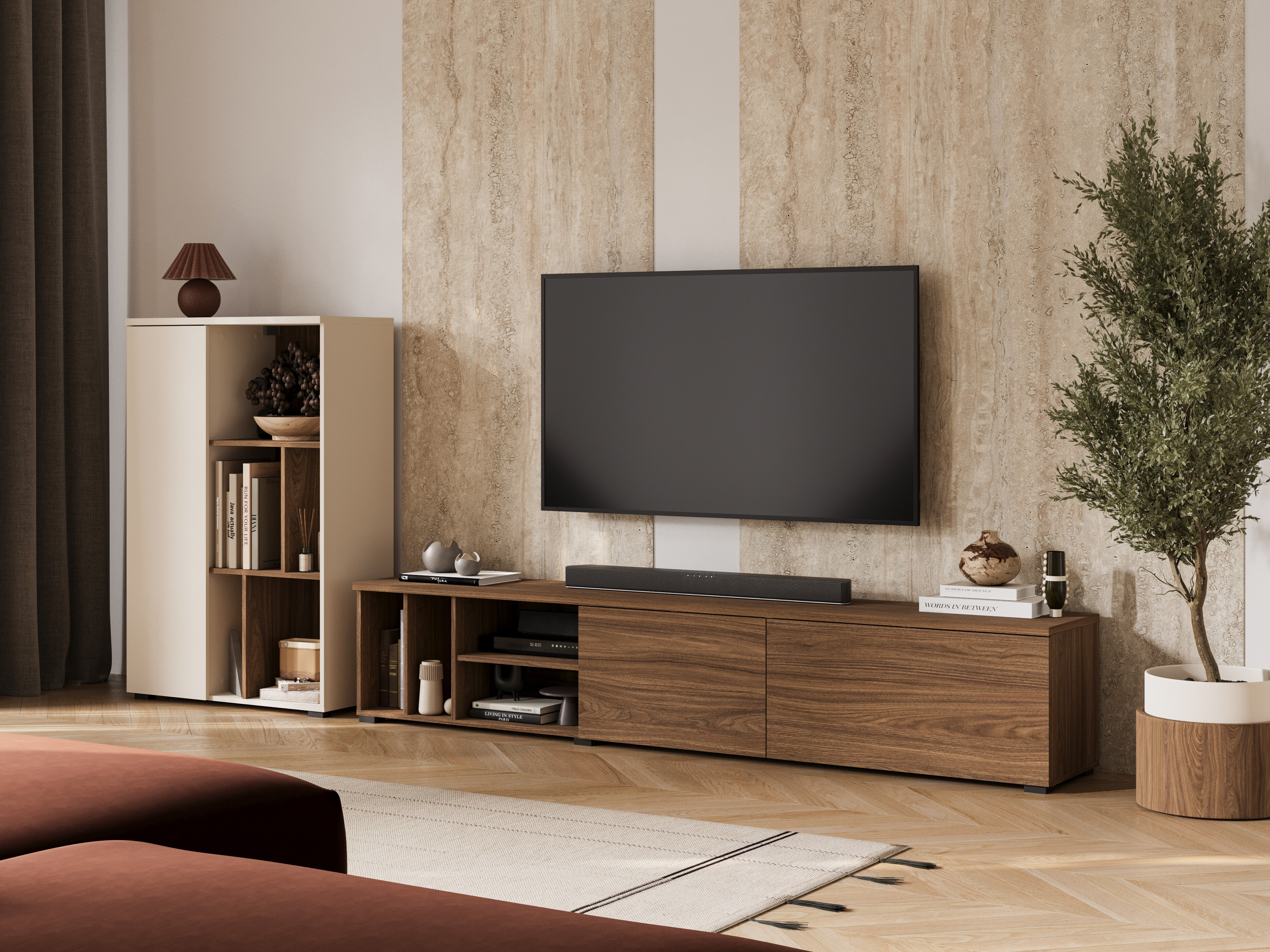 Stofusett Austin 399 (Valhneta + Kasmír)