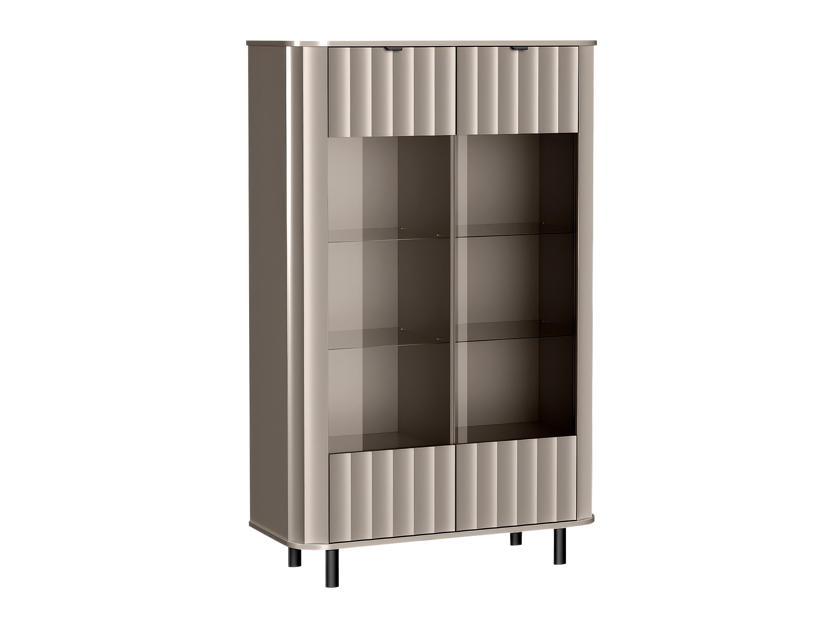 Bókahilla Larala 109 (Grá-beige)