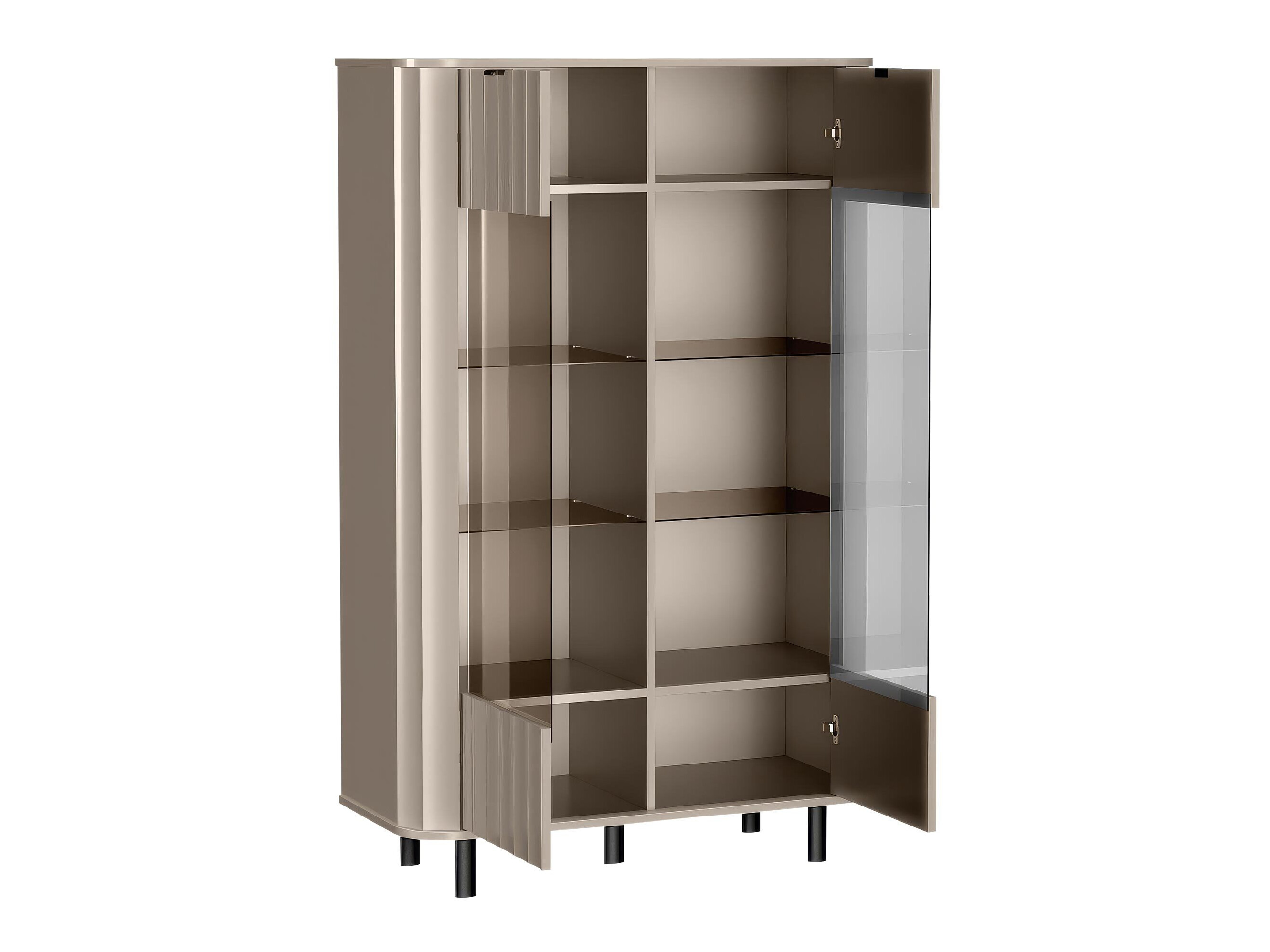 Bókahilla Larala 109 (Grá-beige)