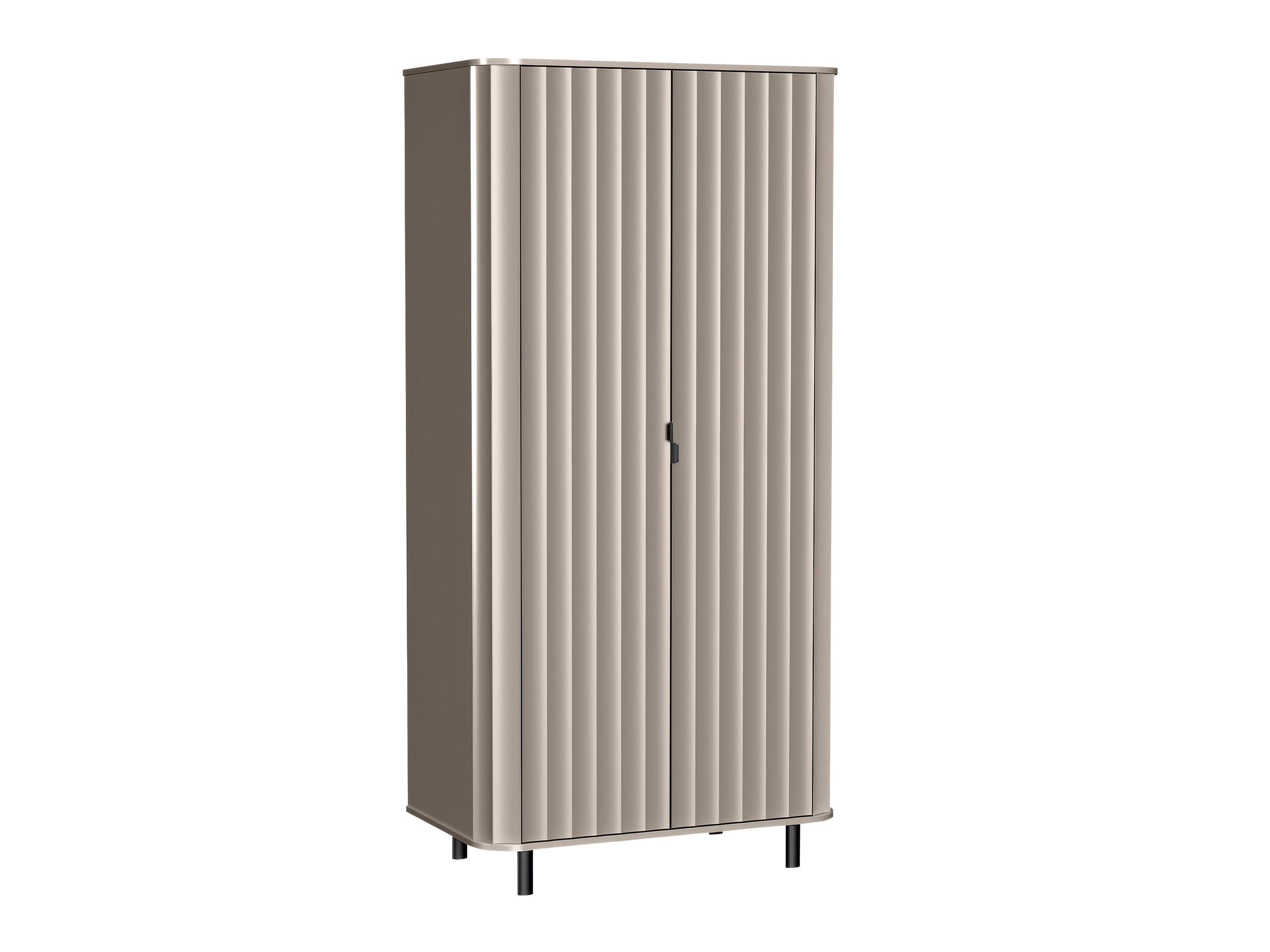 Fataskápur Larala 108 (Grá-beige)