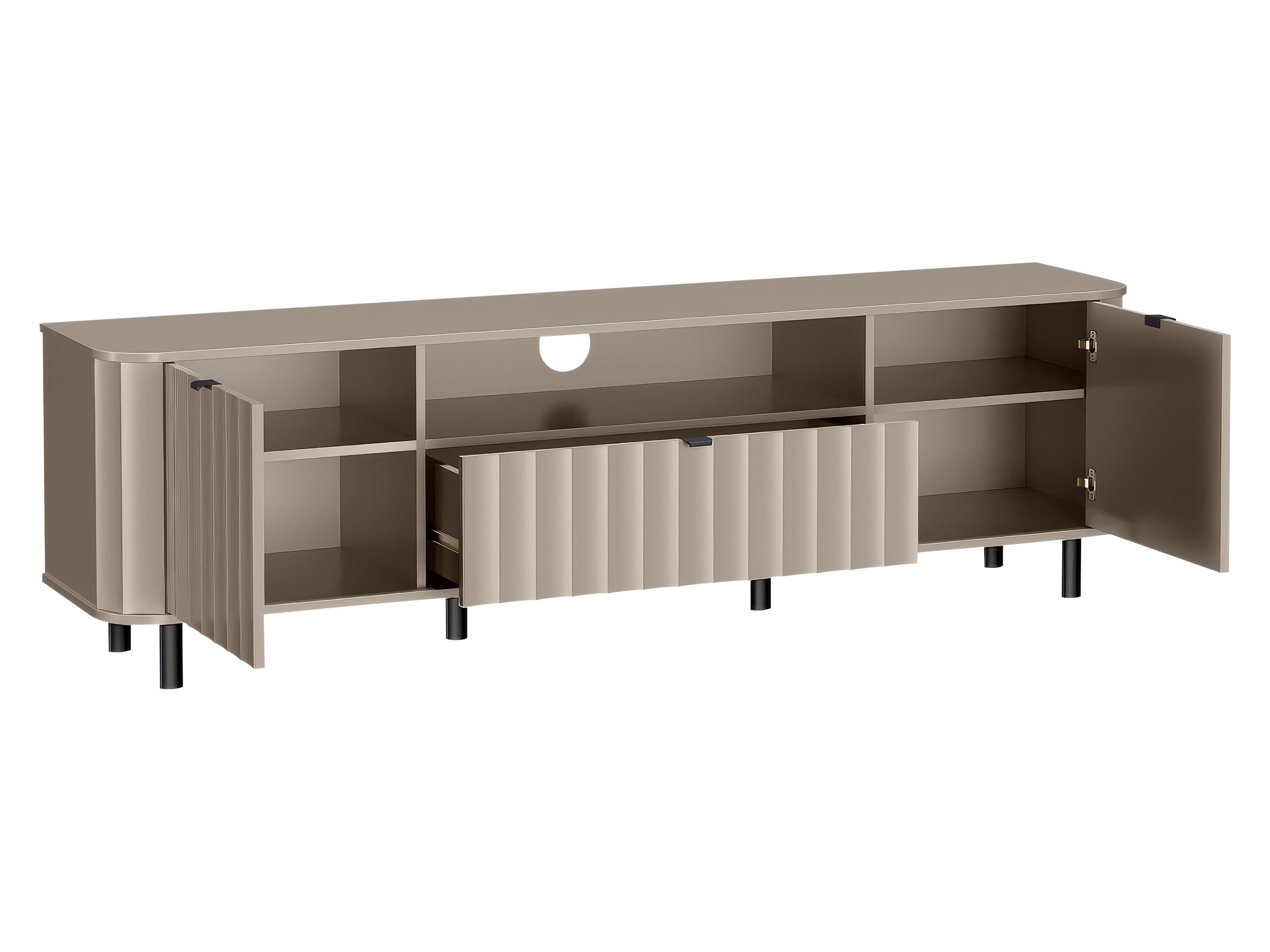 Sjónvarpsskápur Larala 105 (Grá-beige)