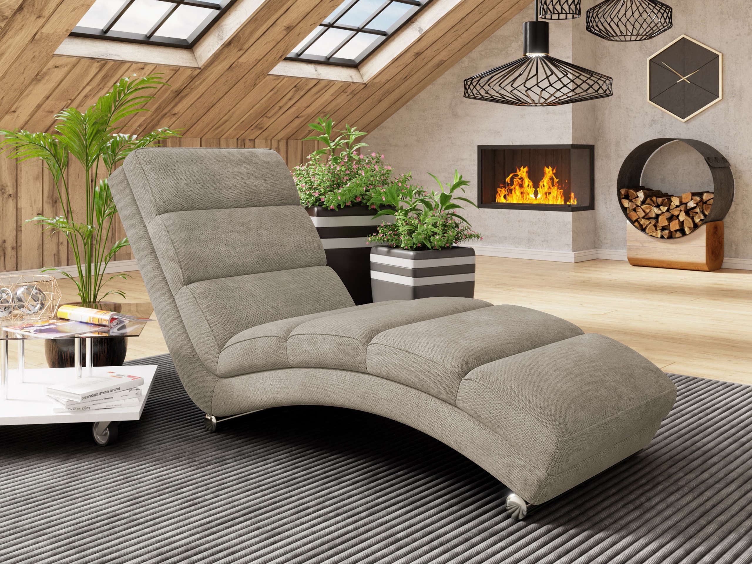 Legubekkur Comfivo Pirum (Spirit Taupe)