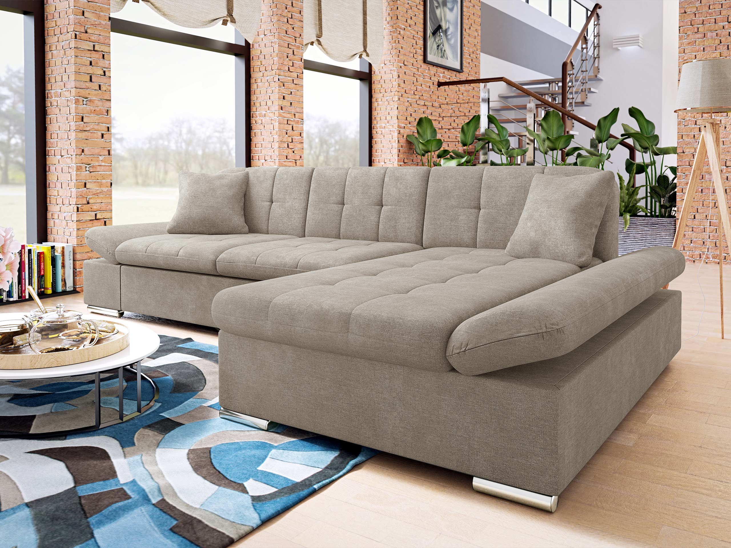 Horn­sófi Comfivo Sanitas I (Spirit Taupe)