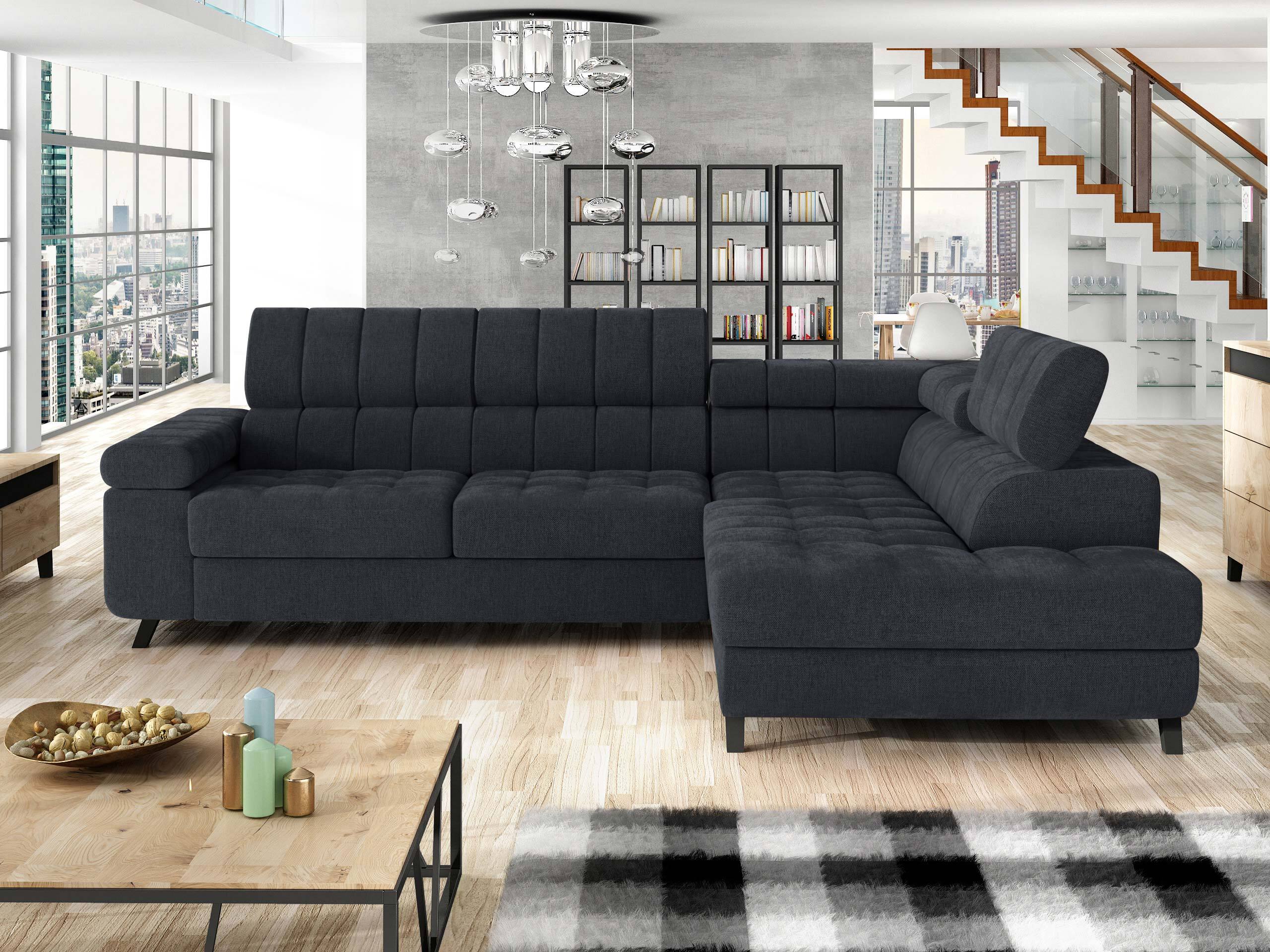 Horn­sófi Comfivo Agnus (Spirit Black)
