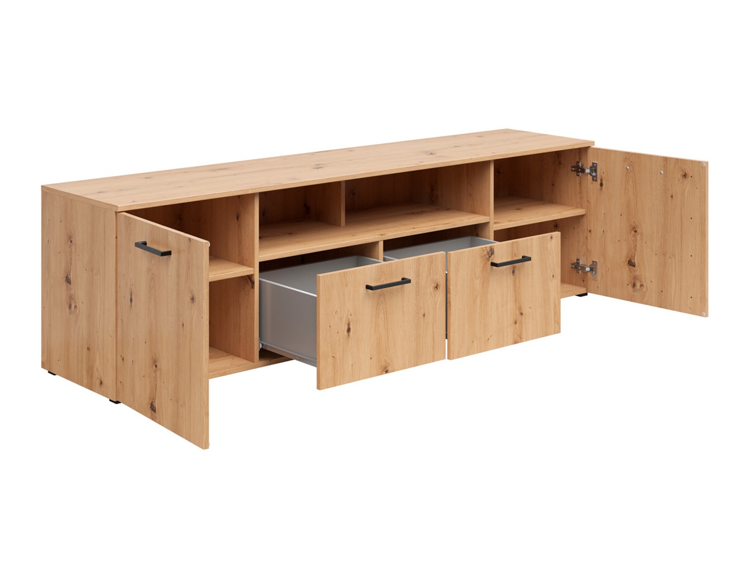 Sjónvarpsskápur Fenopha 212 (Artisan-eik)