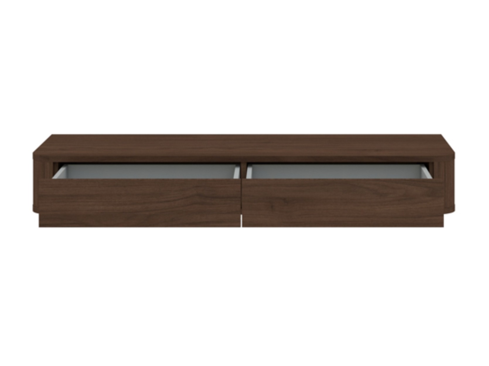 Console borð Belfera 104 (Dökk valhneta)