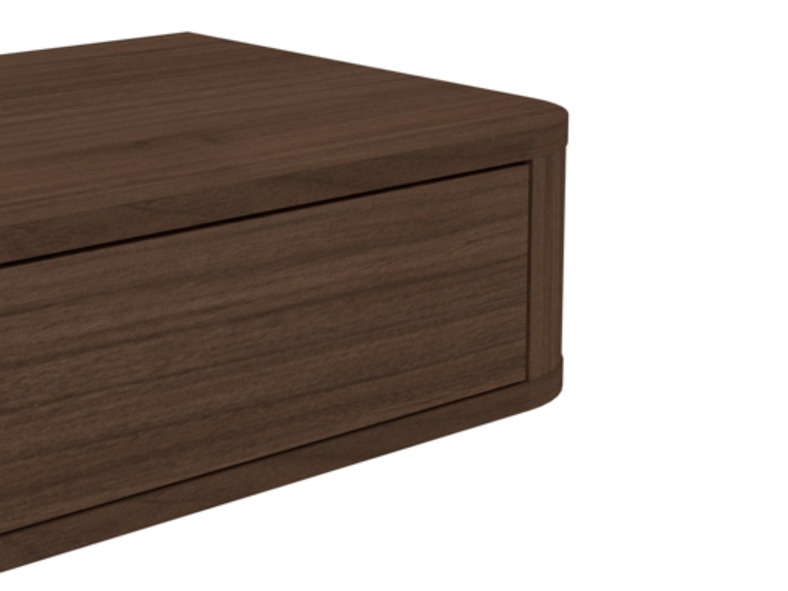 Console borð Belfera 104 (Dökk valhneta)