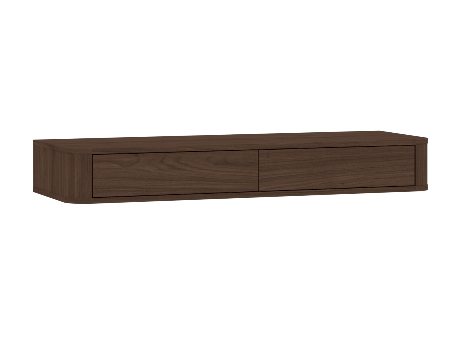 Console borð Belfera 104 (Dökk valhneta)