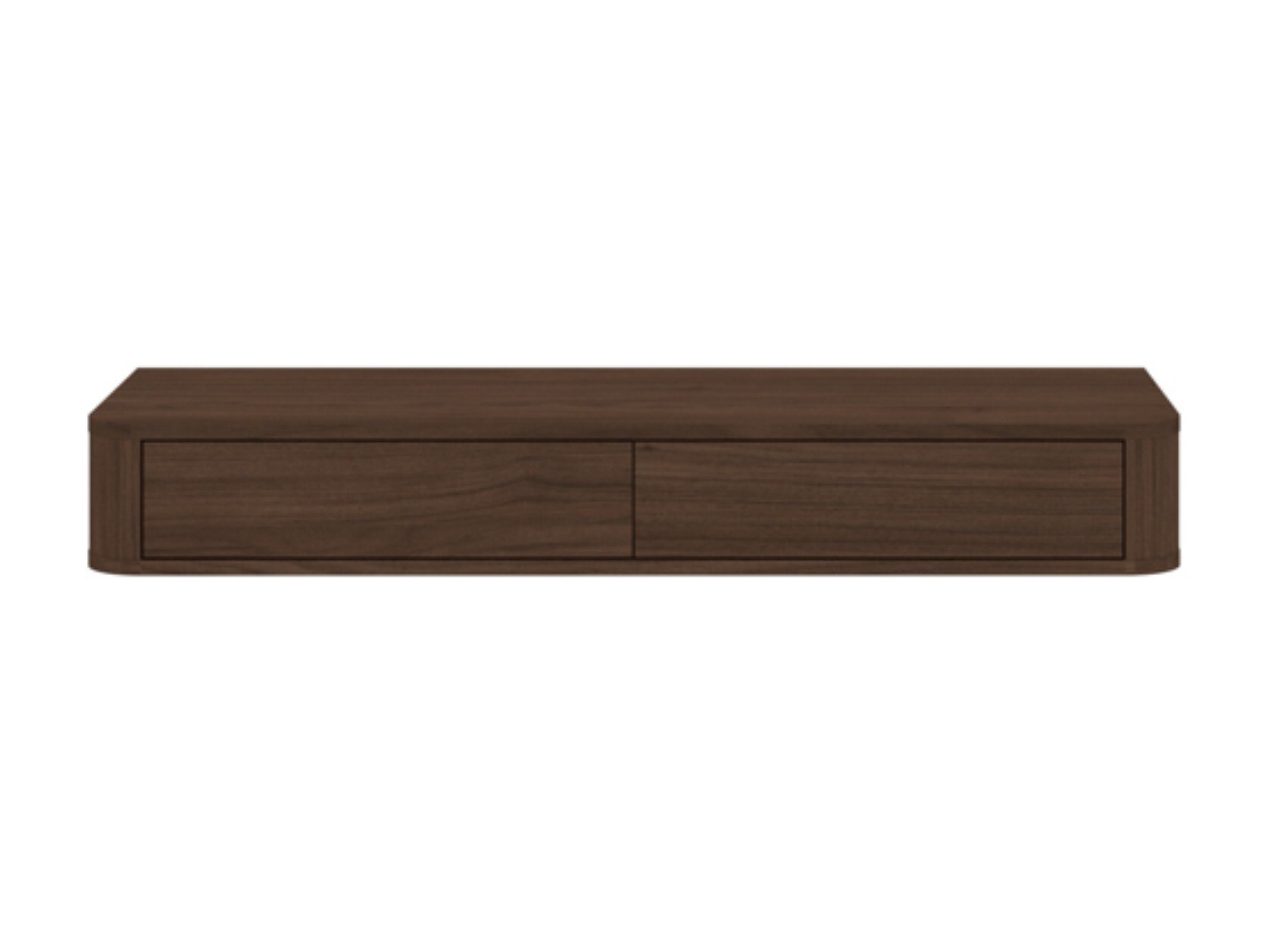 Console borð Belfera 104 (Dökk valhneta)