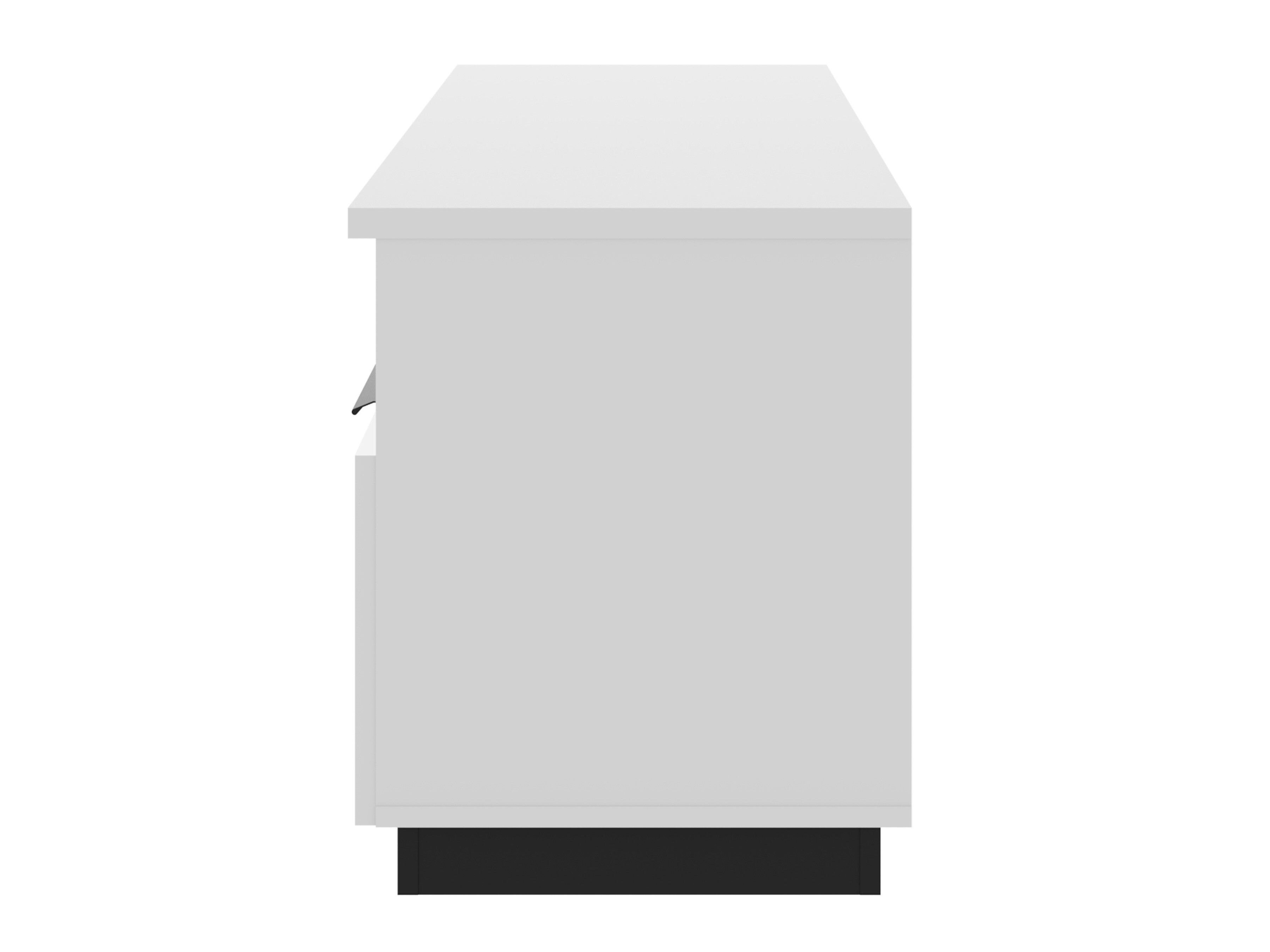 Sjónvarpsskápur Talevaro 102 (Hvítur + Hvítt háglans)