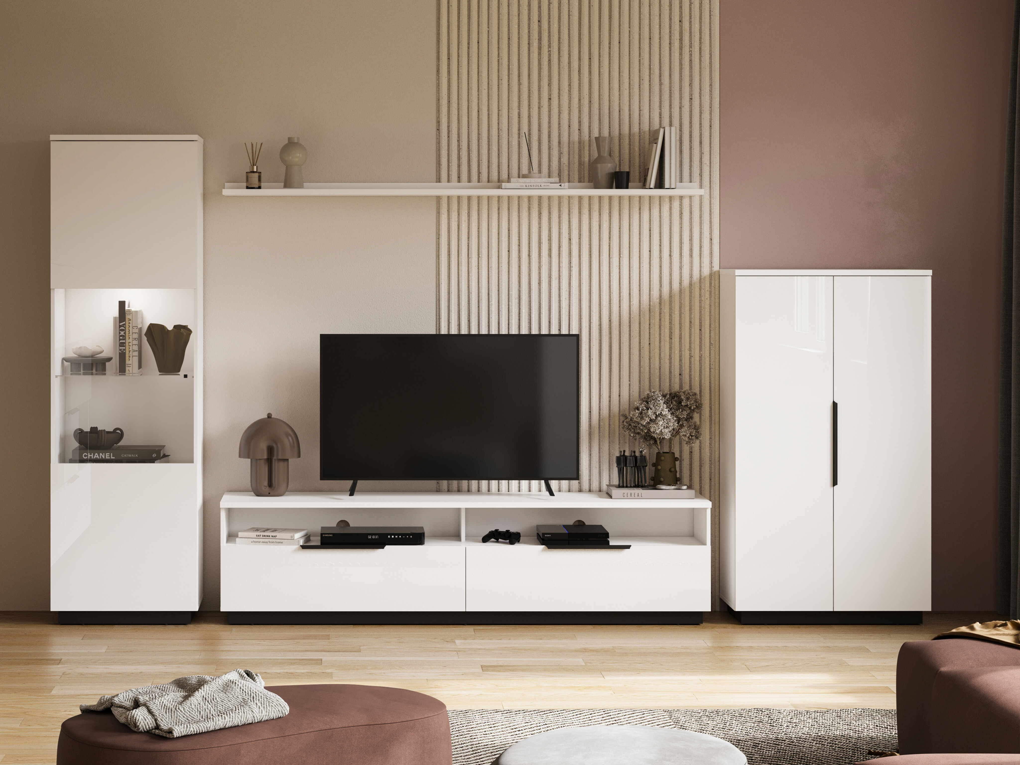 Stofusett Talevaro 106 (Hvítur + Hvítt háglans)