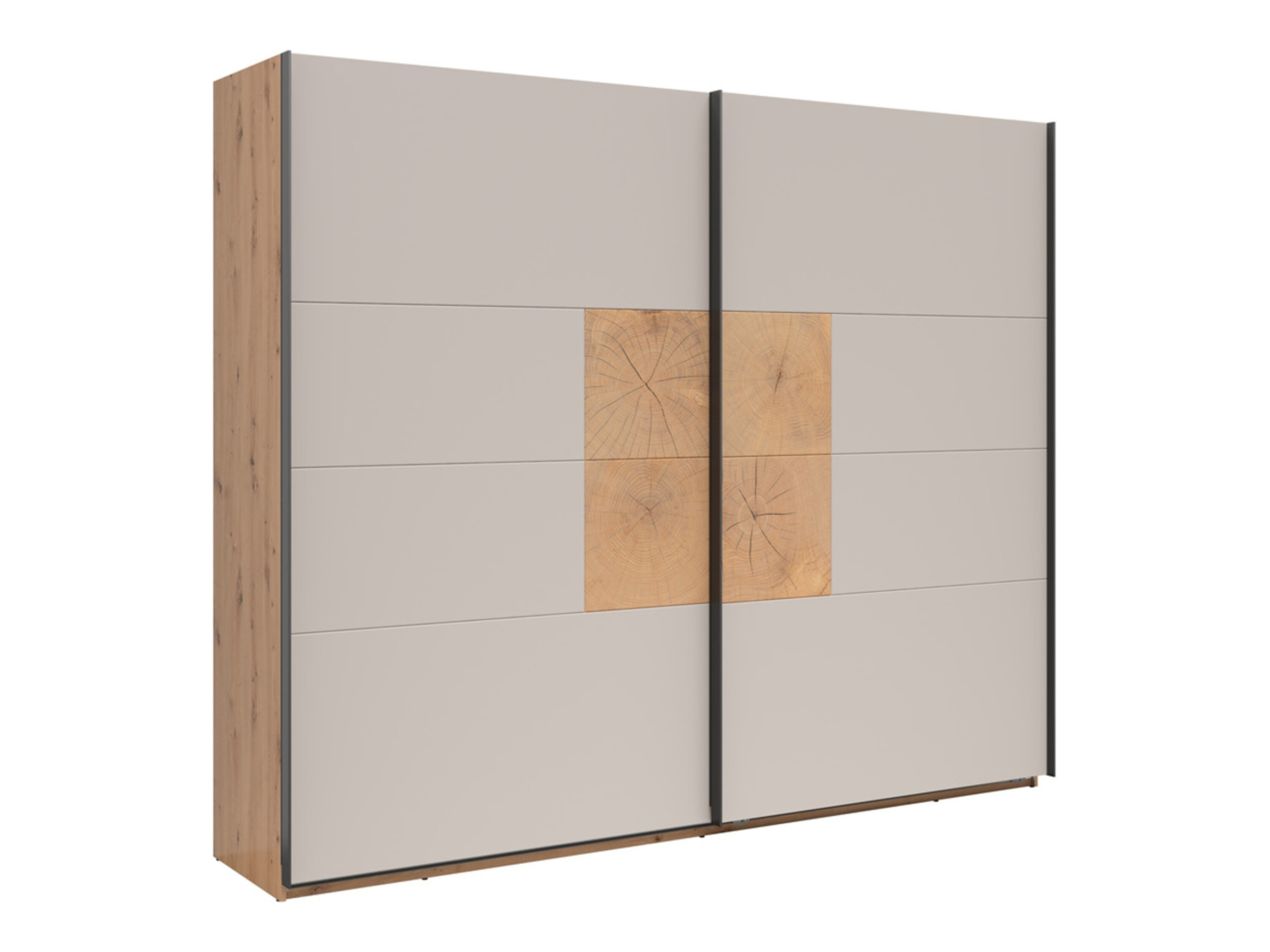 Fataskápur Livcali 108 (Kasmír + Artisan-eik)