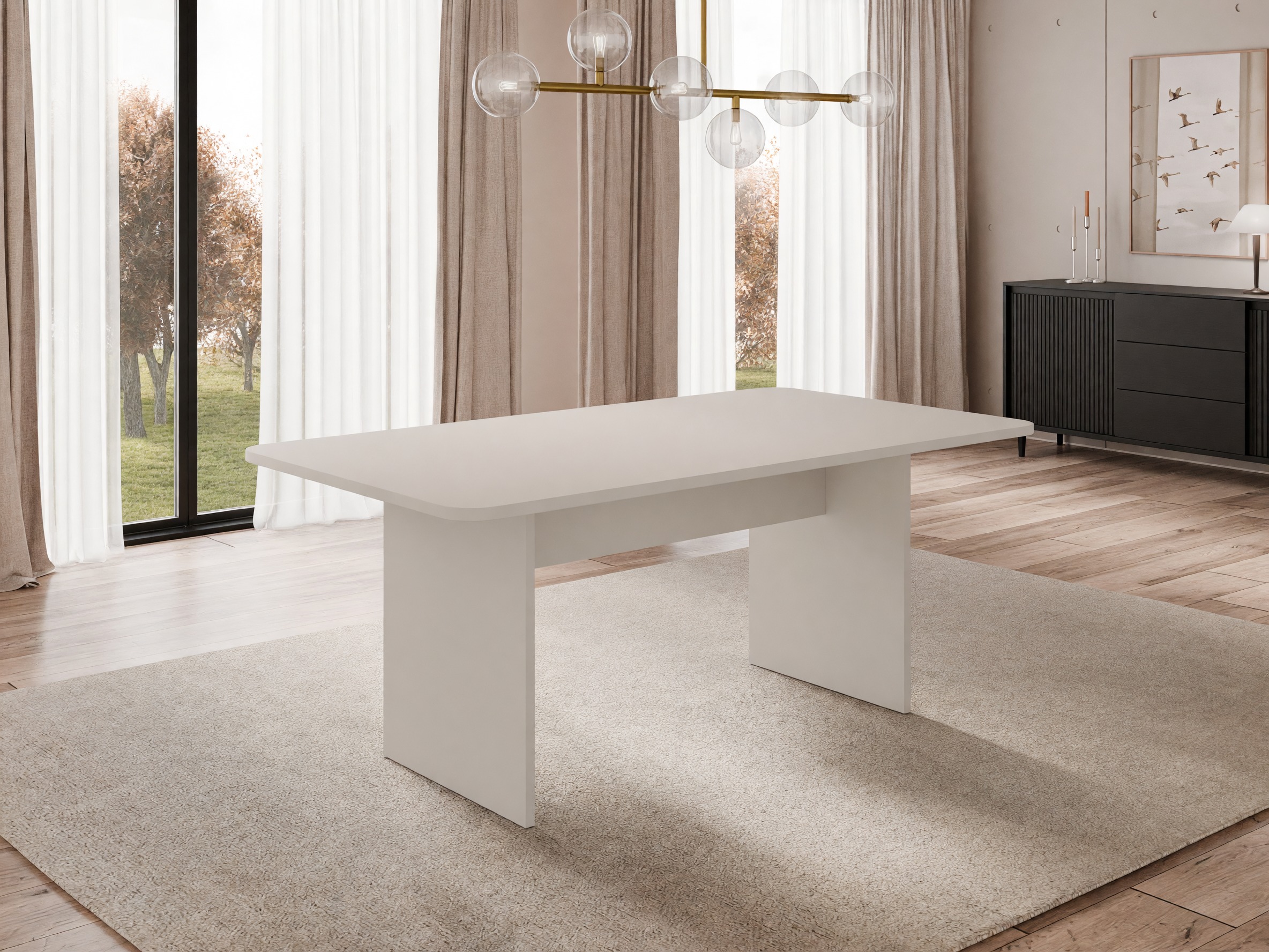 Borð Comfivo Cerus (Beige)