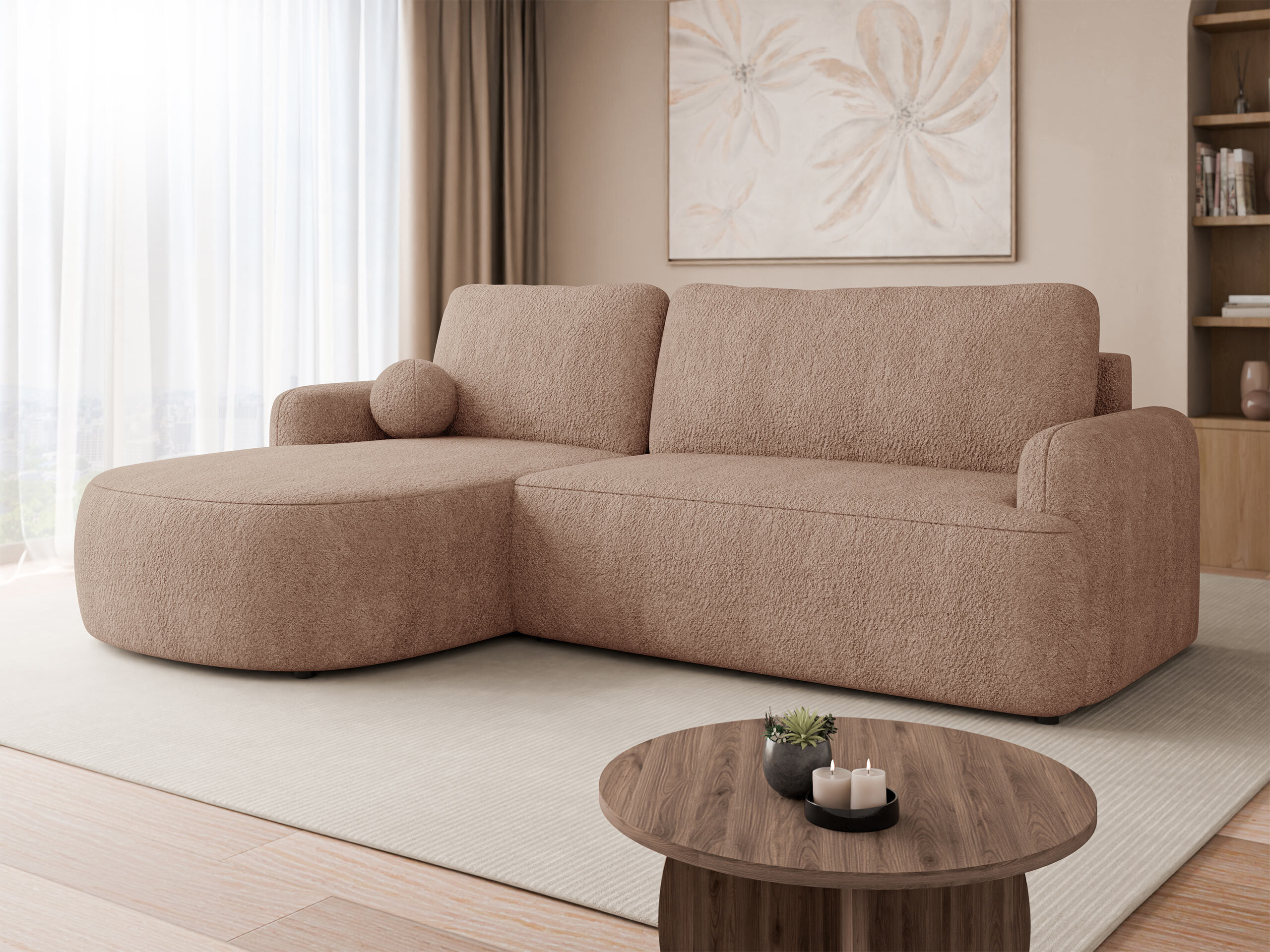 Horn­sófi Comfivo Popis (Coral 45)