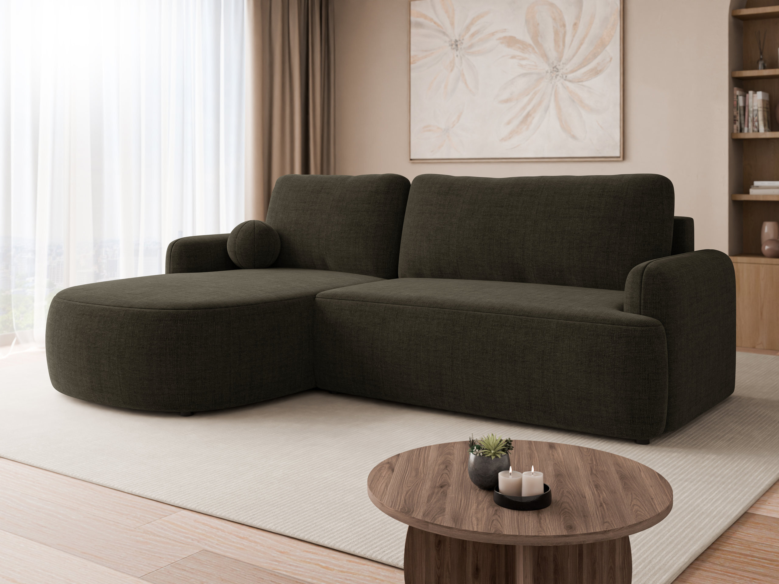 Horn­sófi Comfivo Popis (Gylltur 29)