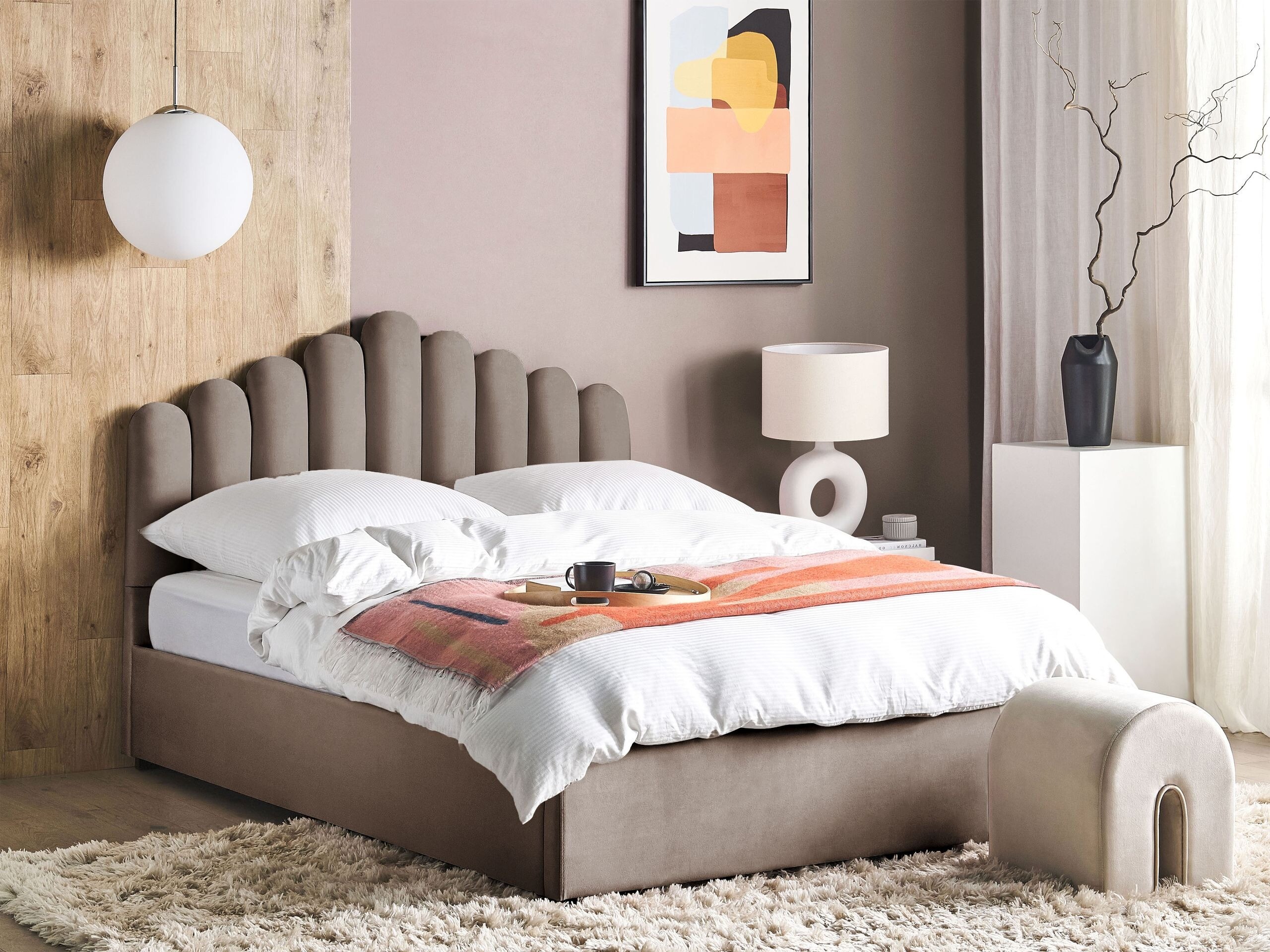 Rúm Berwyn 115 (Taupe)