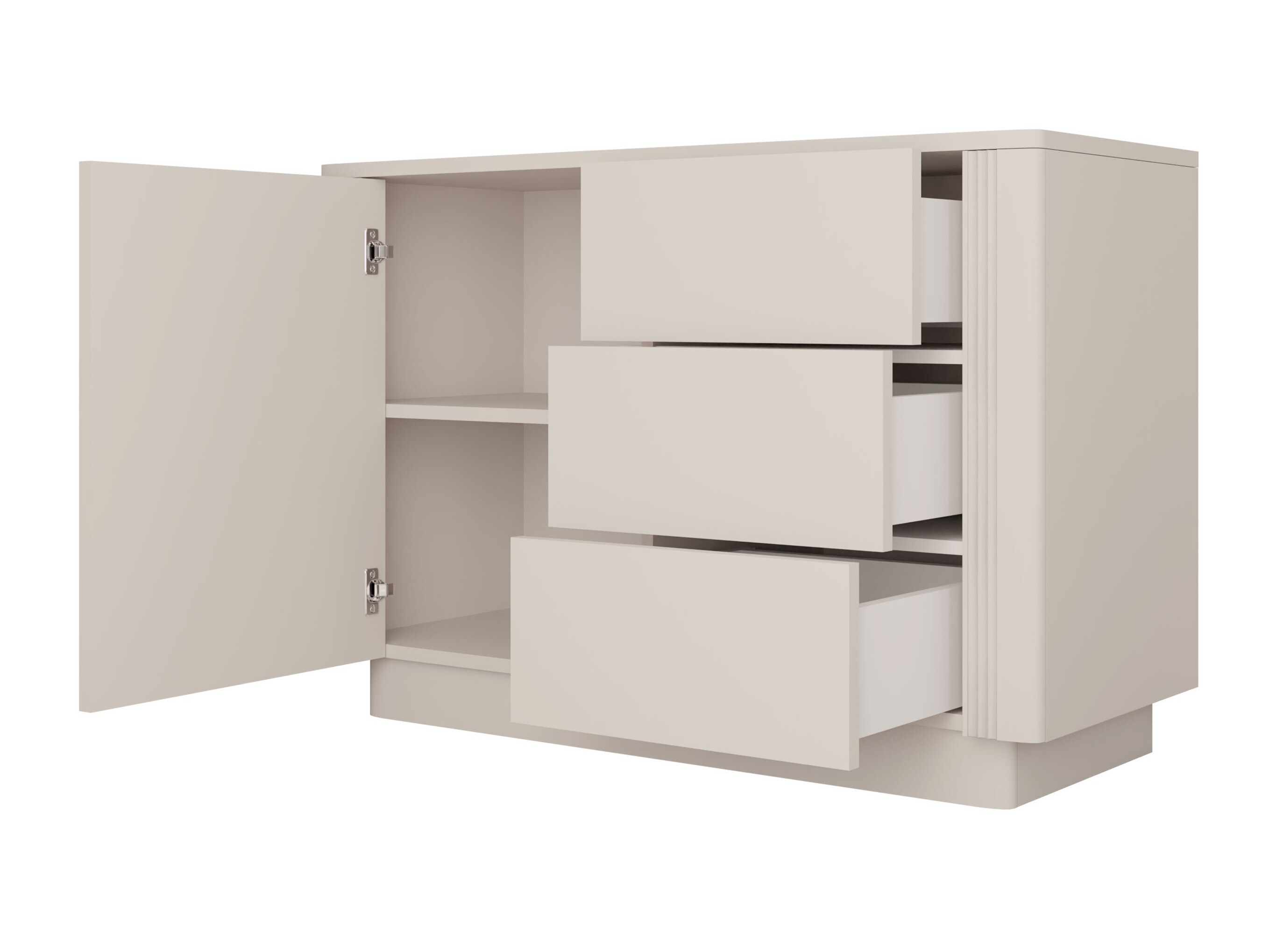 Stofusett Comfivo Arbal II (Dökk eik)