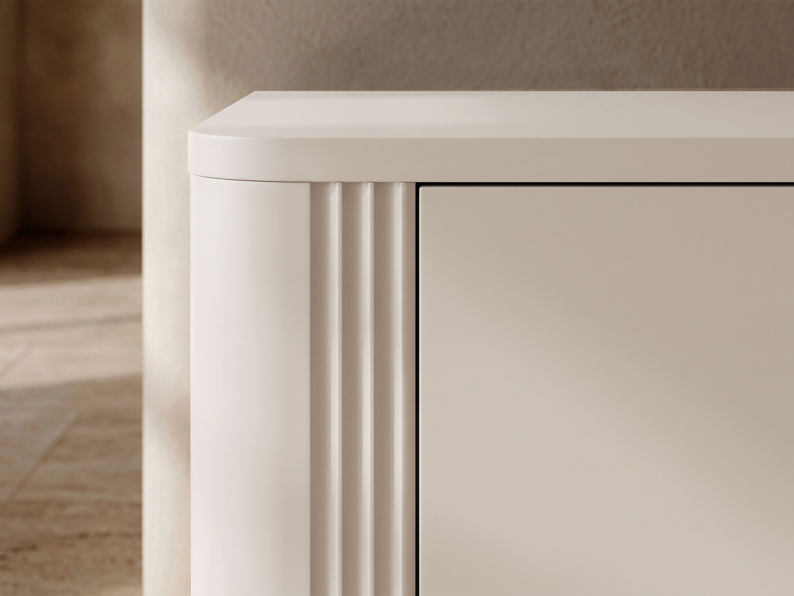 Stofusett Comfivo Levavio 105 (Beige)