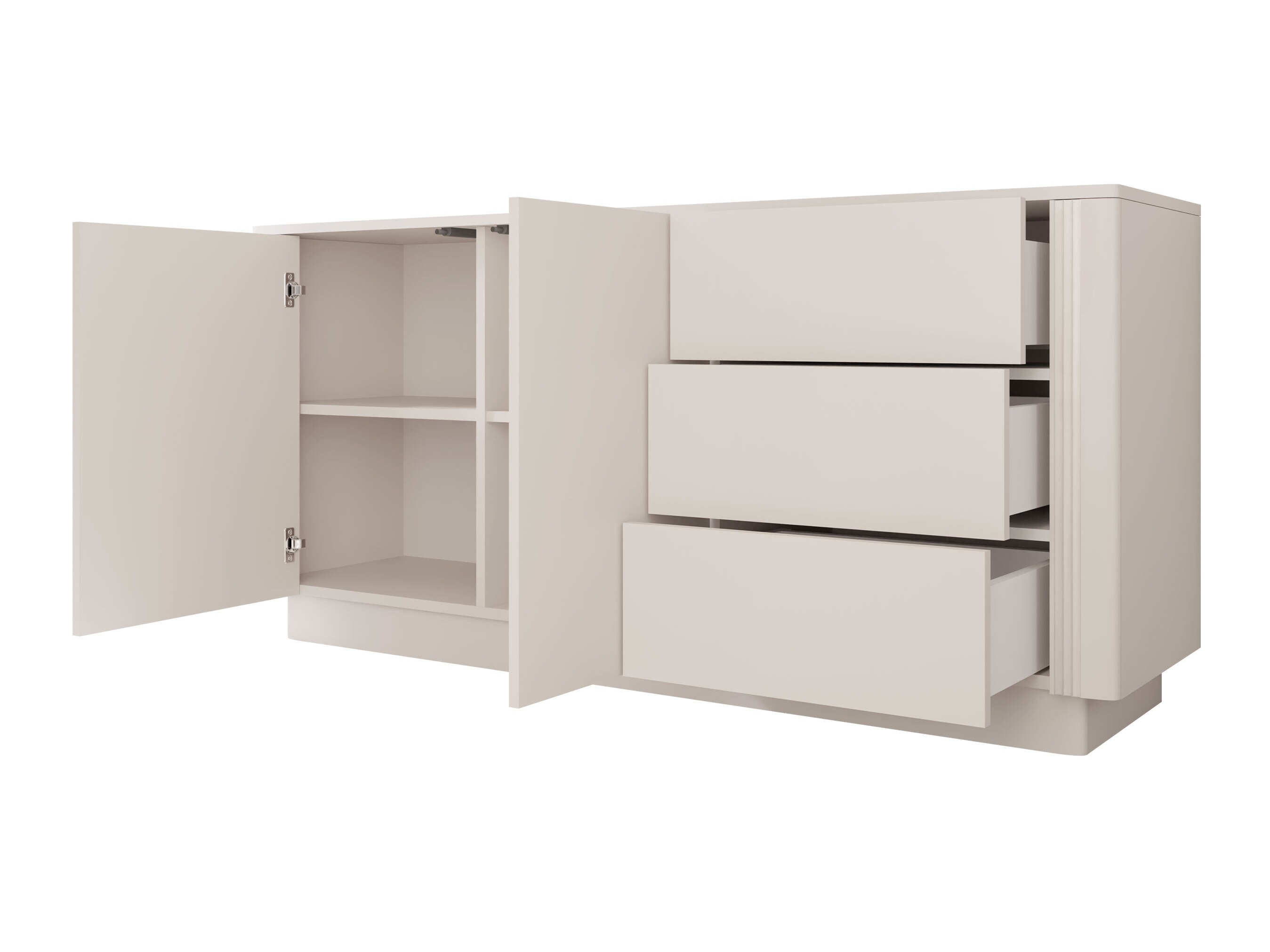 Stofusett Comfivo Levavio 105 (Beige)