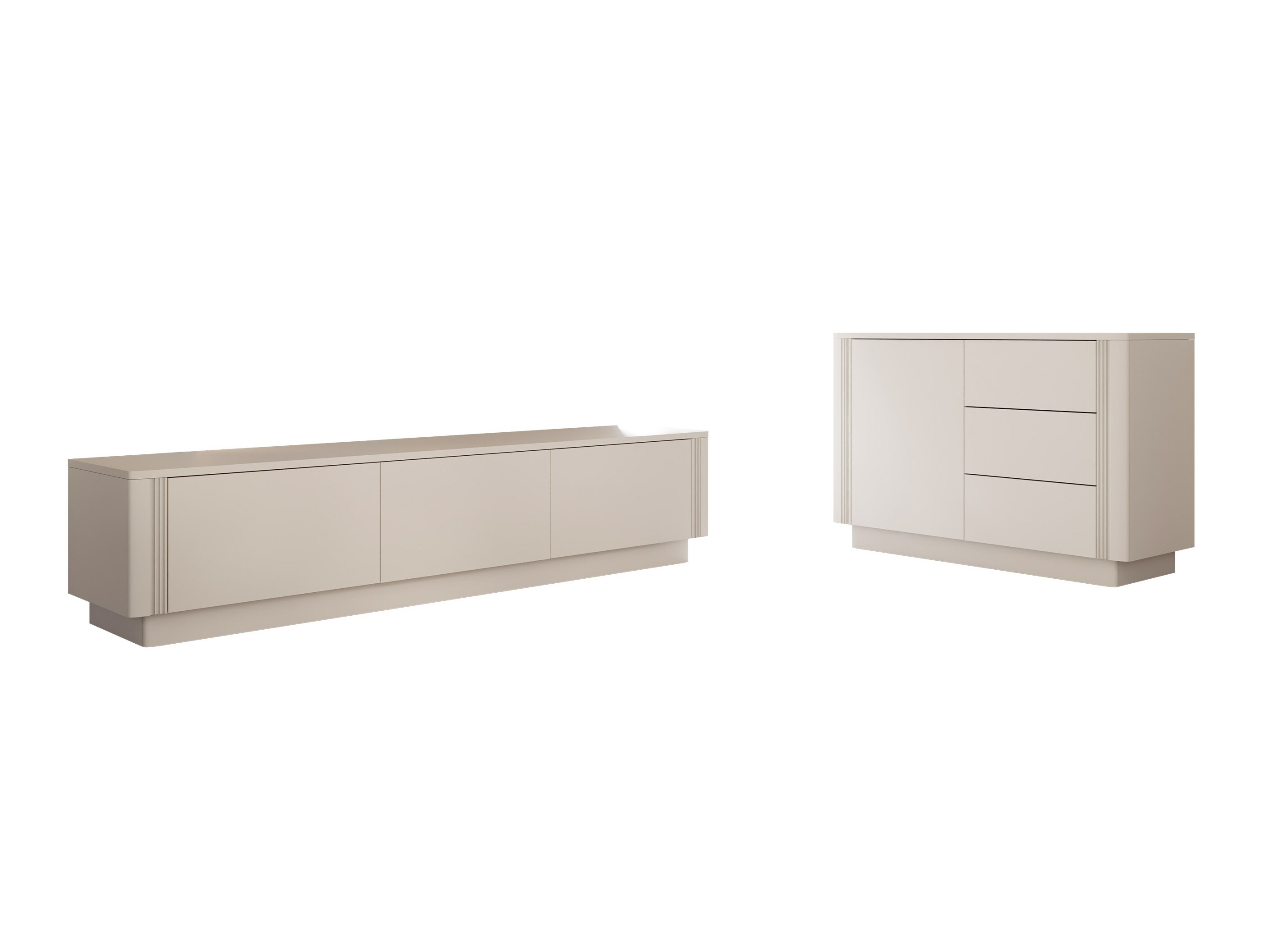 Stofusett Comfivo Levavio 106 (Beige)