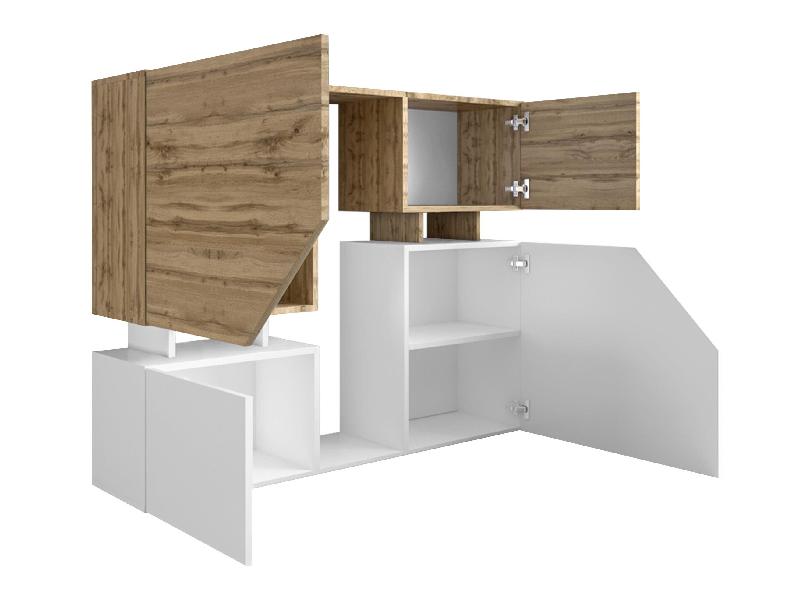 Stofusett Comfivo Daldune II (Valhneta + Svartur)