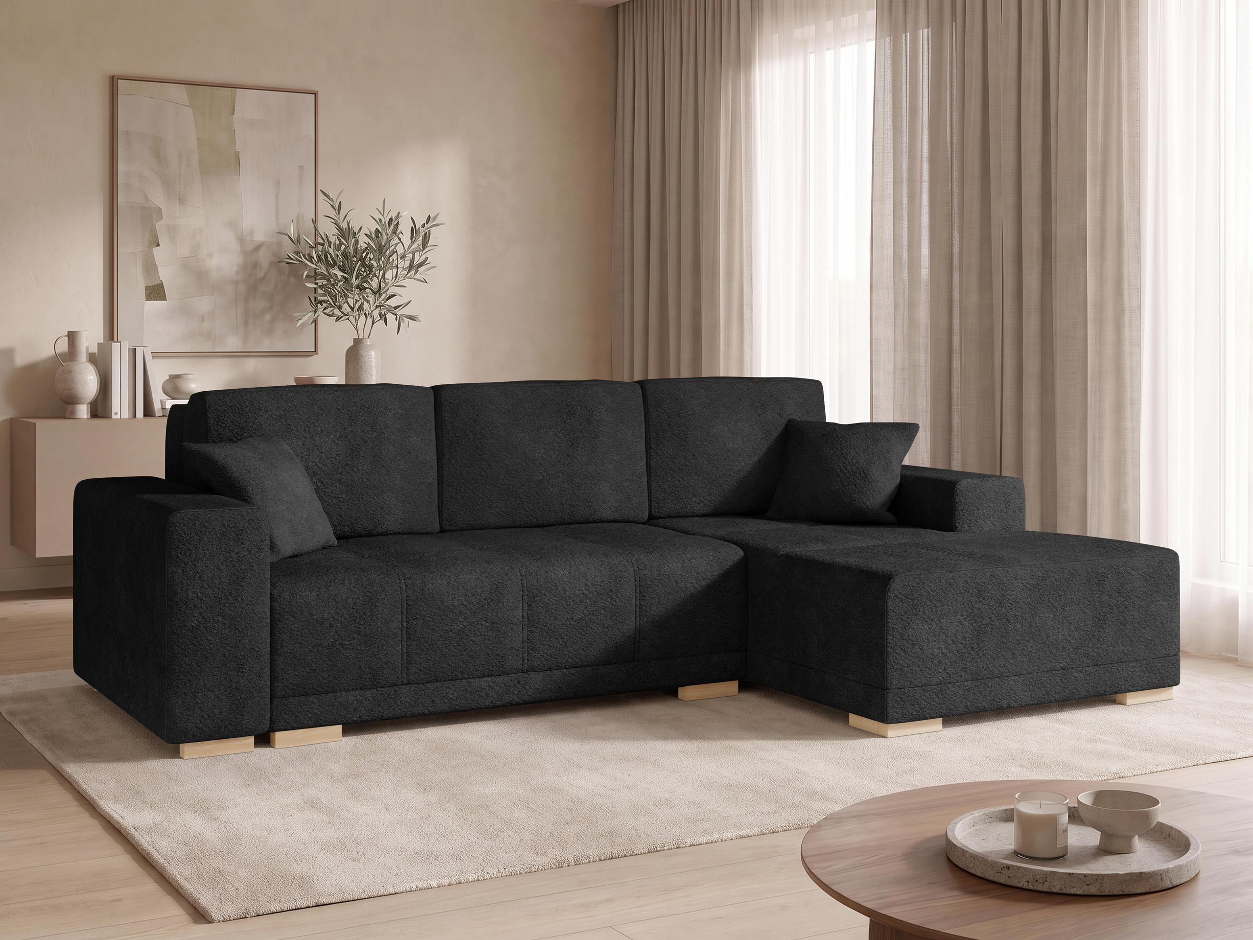 Horn­sófi Columbus 268 (Coral 60)