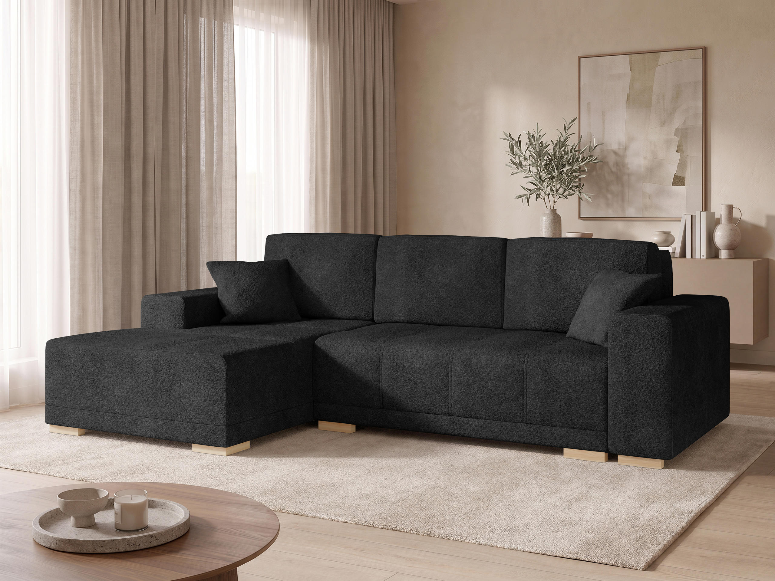 Horn­sófi Columbus 268 (Coral 60)